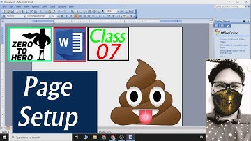 Day 7 - Page setup in File menu | Microsoft Office Word 2003 | Tiger Army | 2022