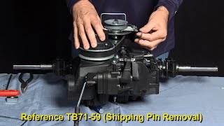 How to Replace the Friction Pack on the RS800 CVT Transmission