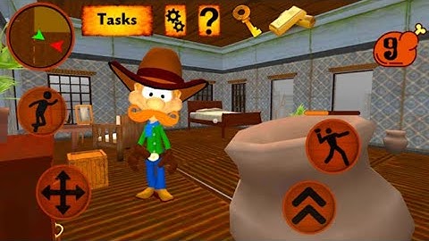 Fast phone gameplay. Cówboy neighbor.Redemption escape. Level 1-3