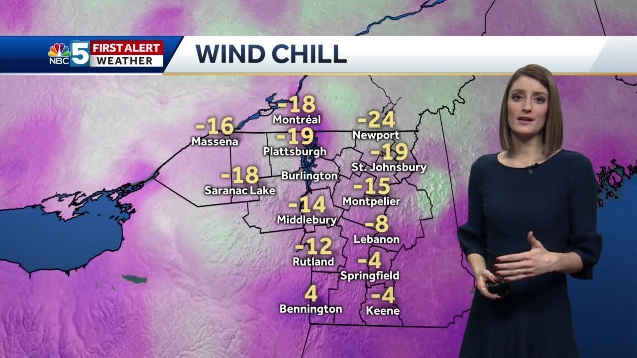 Video: Wind chills below zero much of the day 1/17/20 - YouTube