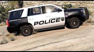 BeamNG Drive - Police Chevrolet Tahoe on the Small Island USA