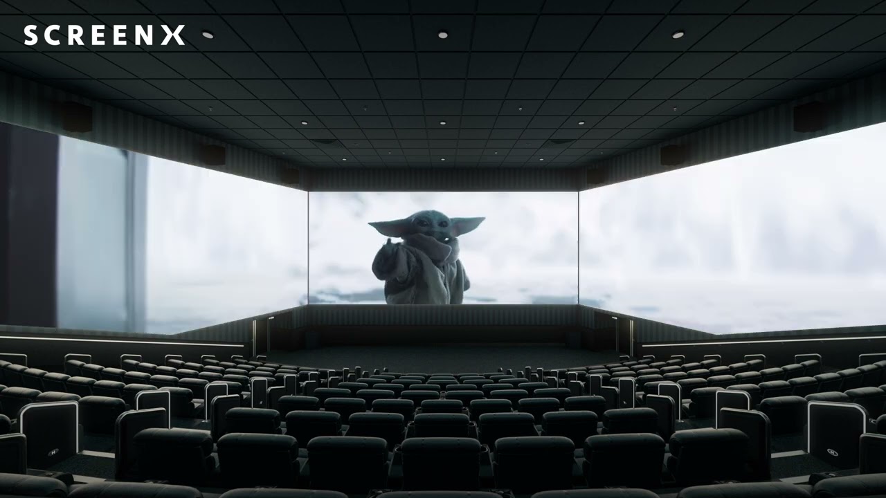 ScreenX 視界の限界を超える270° 3画面ワイドオープンスクリーン