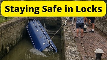 23.  Keeping a narrowboat safe in a lock