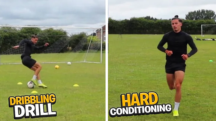 HARDEST SESSION YET... (DAY IN THE LIFE OF A FOOTB...