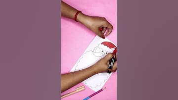 santa claus borders#projectfrontpagedesigns #borderdesignsforproject #christmasdecor