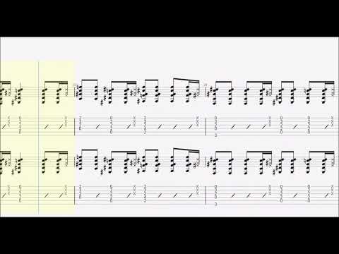 ヨルシカ. 夜行  guitar tab 2