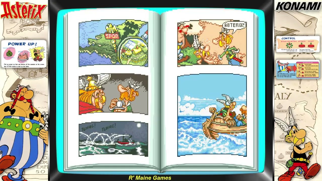 ASTERIX - [ ARCADE / 1992 ] - GAMEPLAY COMPLETA COM 💥OBELIX💥