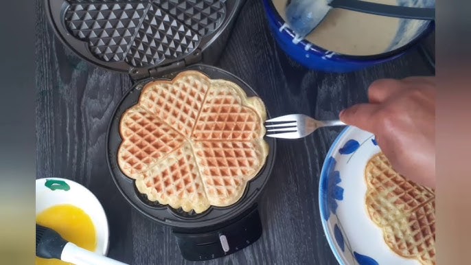 SilverCrest Waffle Maker SWE 1200 C3 REVIEW (Lidl 1200 watt 50 60 Hz ILAG)  - YouTube