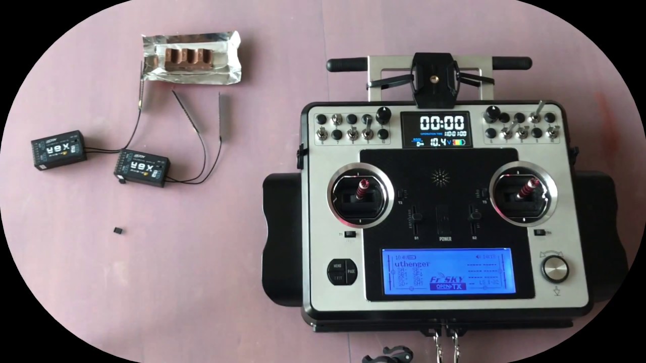RC TRUCK&CM FRSKY TARANIS X9E PAIRING TWO RECEIVERS 2X X8R 16CH