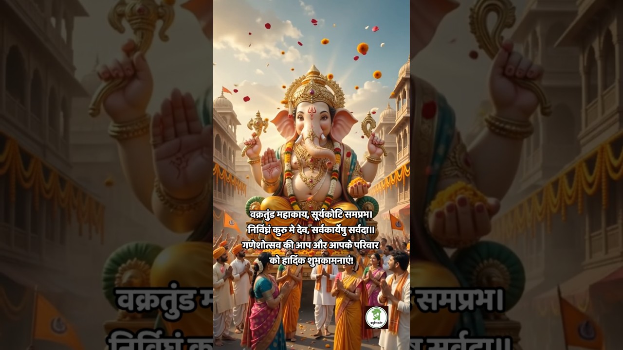 गणपति बप्पा मोरया: दिव्य भव्य दर्शन 🙏 | Happy Ganesh Chaturthi #shorts #ganeshchaturthi