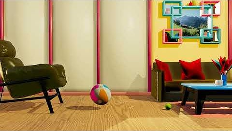 Various Weights Bouncing Balls Collision [Animation Exercise]