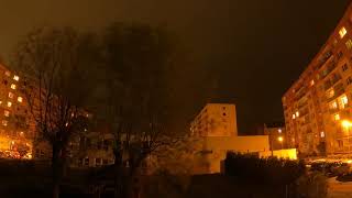 Storm in the Czech Republic - timelapse
