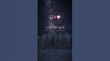 سورة النجم الاية (39-44) - ياسر الدوسري #القران #القرآن_الكريم#قرآن #ياسر_الدوسري #سورة_النجم