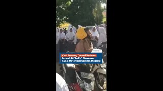 Viral Seorang Guru di Maluku Tengah Di-'bully' Siswanya, Kunci Motor Diambil dan Disoraki