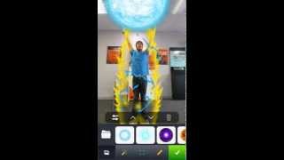 How to anime yourself like goku or naruto (Otaku camera) {HD} screenshot 4