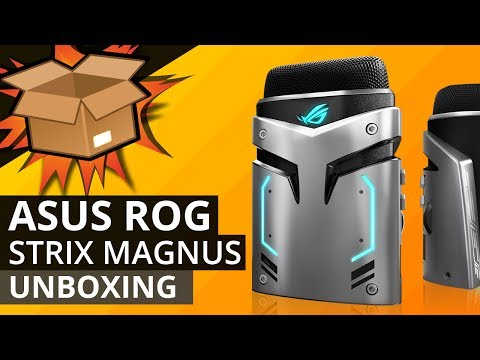 ASUS ROG Strix Magnus Gaming Microphone UNBOXING - One of the best microphone for steaming