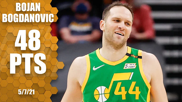 Bojan Bogdanovic scores CAREER-HIGH 48 PTS!