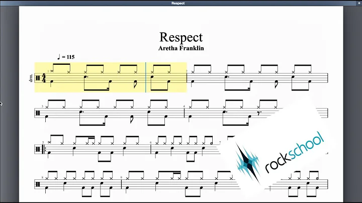 Respect Rockschool Grade 4 Drums