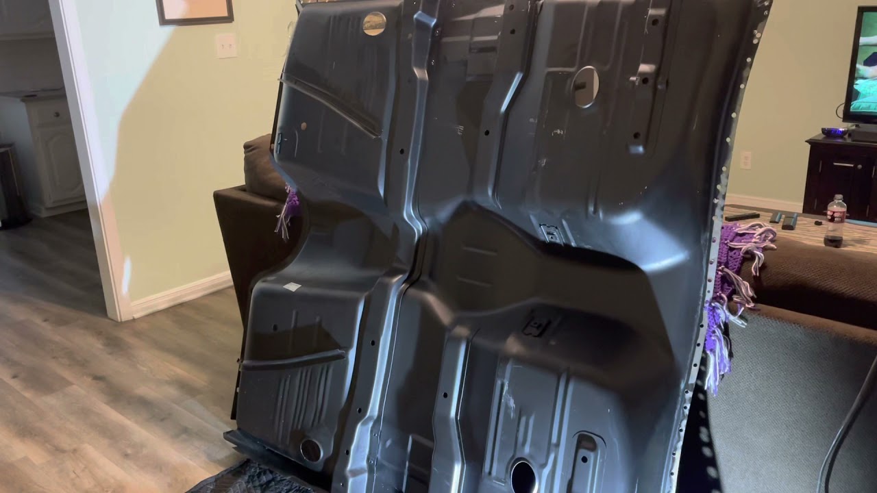 63 Impala complete floor replacement Part 1