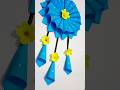 Simple and beautiful wall decoration craft//Diy wall hanging making ideas #shortvideo #wallhanging