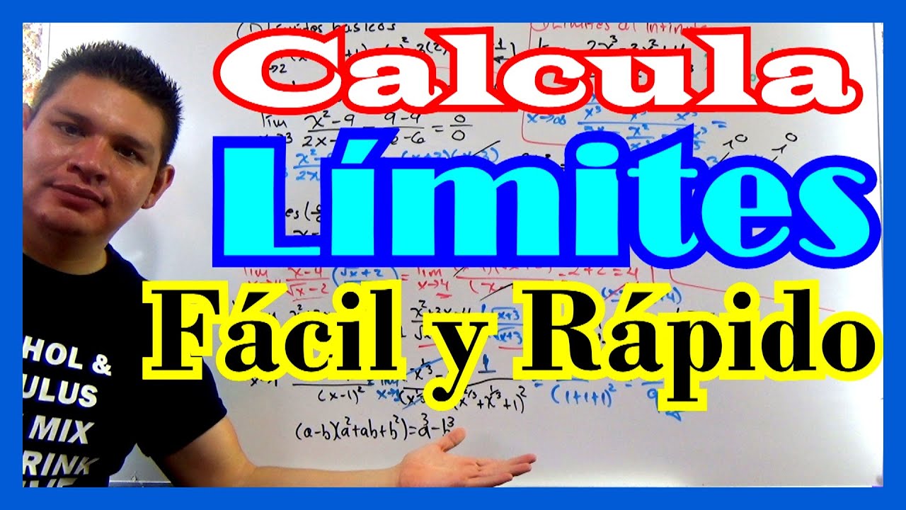 🔵TRUCOS para LÍMITES: La guía completa para CALCULAR CUALQUIER LÍMITE en tu CURSO DE CÁLCULO