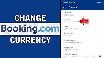 How To Change Currency on Booking.com App/Website (LATEST GUIDE)