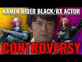 李朝民画　文字絵“孝” BLACKとRX・その伝説と真相】仮面ライダーBLACK × 仮面ライダー