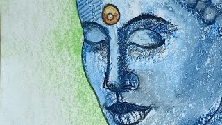 Buddha Drawing |Soft Pastel |Art Subhash Mawar |For Beginners |Short screenshot 2