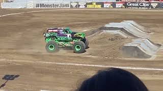 Grave Digger Winning Freestyle/Monster Jam Salinas 2024