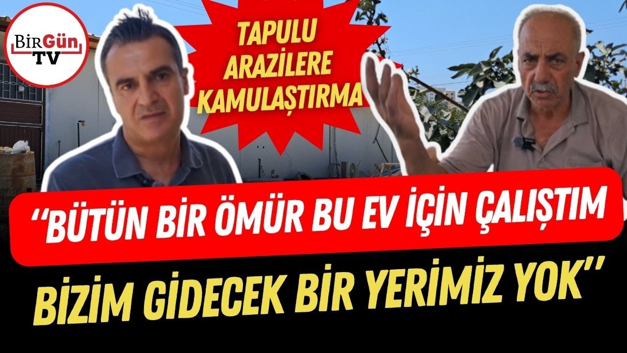 Hatay'da yurttaşın tapulu arazileri kamulaştırılıyor!  