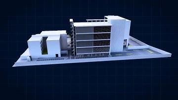 360 Building / Wireframe effect / 3ds Max + Vray + After Effects