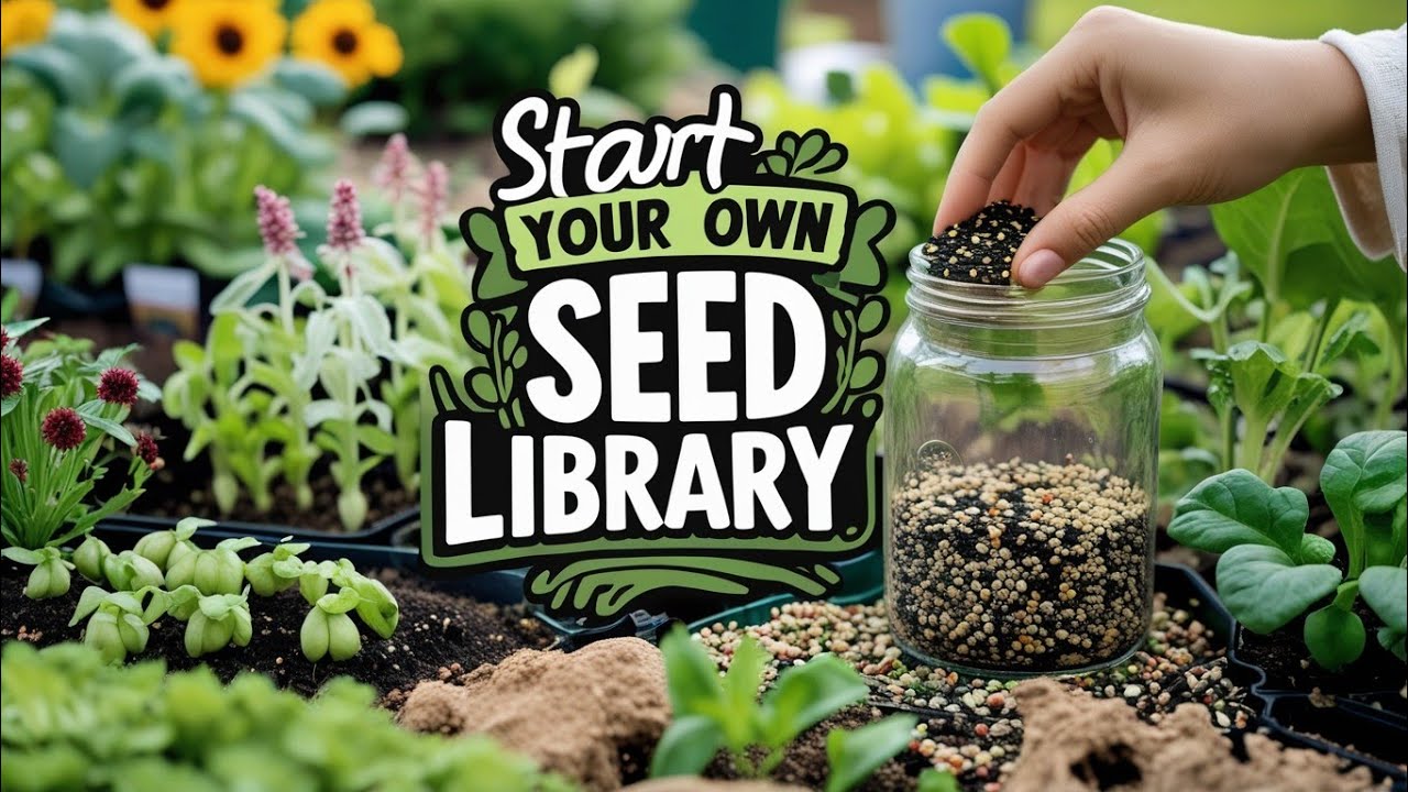 How to Start Your Own Seed Library – Step-by-Step Guide for Community Gardening
