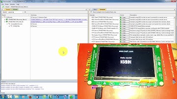 KeilC & STM32F7 - #005: Ví dụ thư viện đồ họa emWin trên màn hình TFT LCD