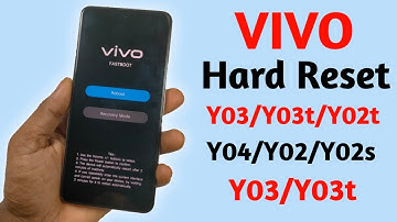 [ Hard Reset ] Vivo Y03/Y03t/Y04/Y02/Y02s || 100% Working Method || | Remove Lock Screen Easily