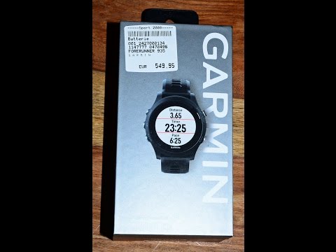 der neue GARMIN   FORERUNNER  935  ist da !!!