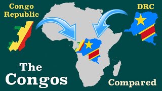 Democratic Republic of the Congo and Republic of the Congo Compared