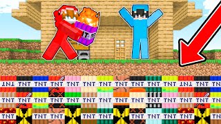 Molesto a mi Amigo con Super TNT (Minecraft)