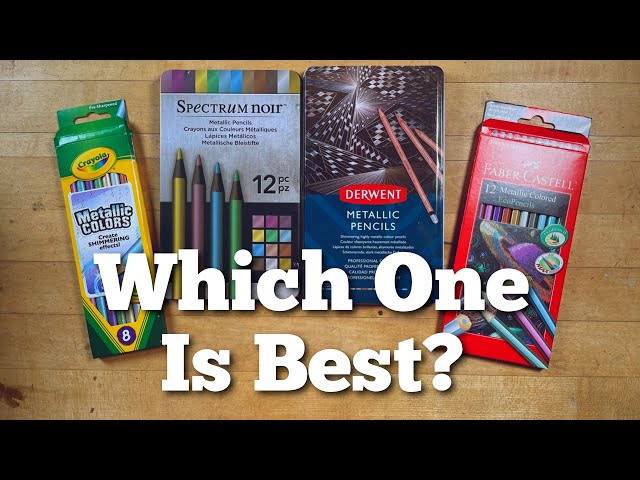 Which Metallic Pencils Should You Buy? Metallic Pencil Review 