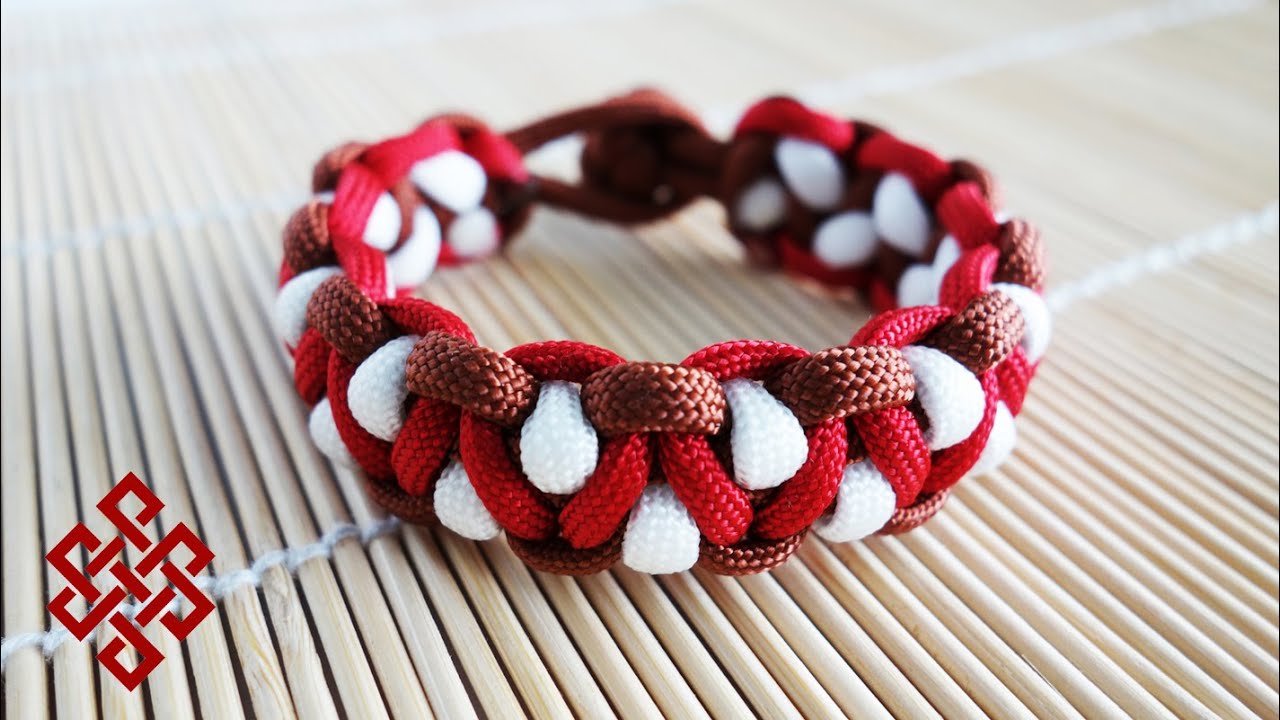 How to Make the Solomon's Dragon Paracord Bracelet Tutorial 