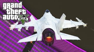 GTA V - A Loucura da DESTRUIÇÃO DE JATOS