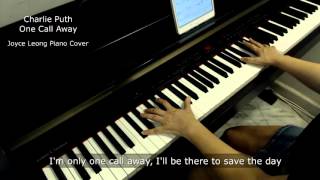 Charlie Puth - One Call Away - Piano Cover (With Lyrics) & Sheets - Youtube