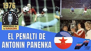 EURO 1976   Checoslovaquia vs Alemania ⚽ El Penalti de PANENKA ‍ Historia de la Eurocopa