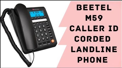 Beetel M59 || Caller Id Corded Landline Phone|| Full Review #review #phone