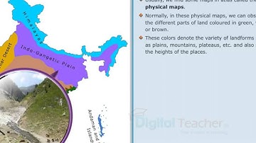 Physical Maps, Class 7 Social | Digital Teacher
