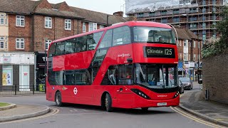 London's Buses around Southgate Station on 15th March 2023