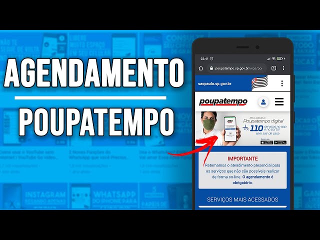 Poupatempo: agendamento para atendimento presencial é pessoal e  intransferível – Prefeitura Municipal de Capão Bonito