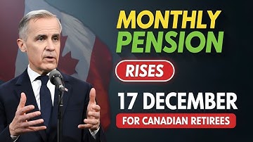 🚨Big News for Canadian Retirees: Monthly Pension Increase Before December 17.