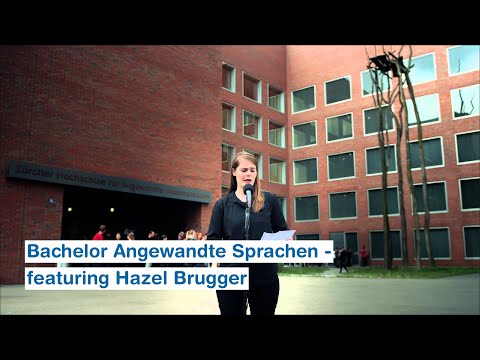 Bachelor Angewandte Sprachen – featuring Hazel Brugger