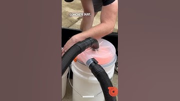 5 Gal Bucket Dust Collection! #cooltools #dustcollector #construction #toolsofthetrade #tradeshow