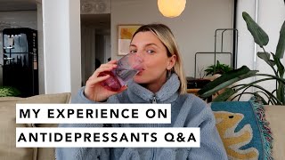 MY EXPERIENCE ON ANTIDEPRESSANTS Q&A | Estée Lalonde
